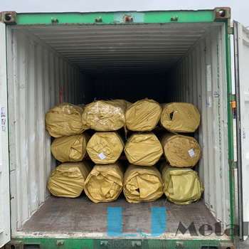 S31803/1.4462 pipe loaded in 20ft container